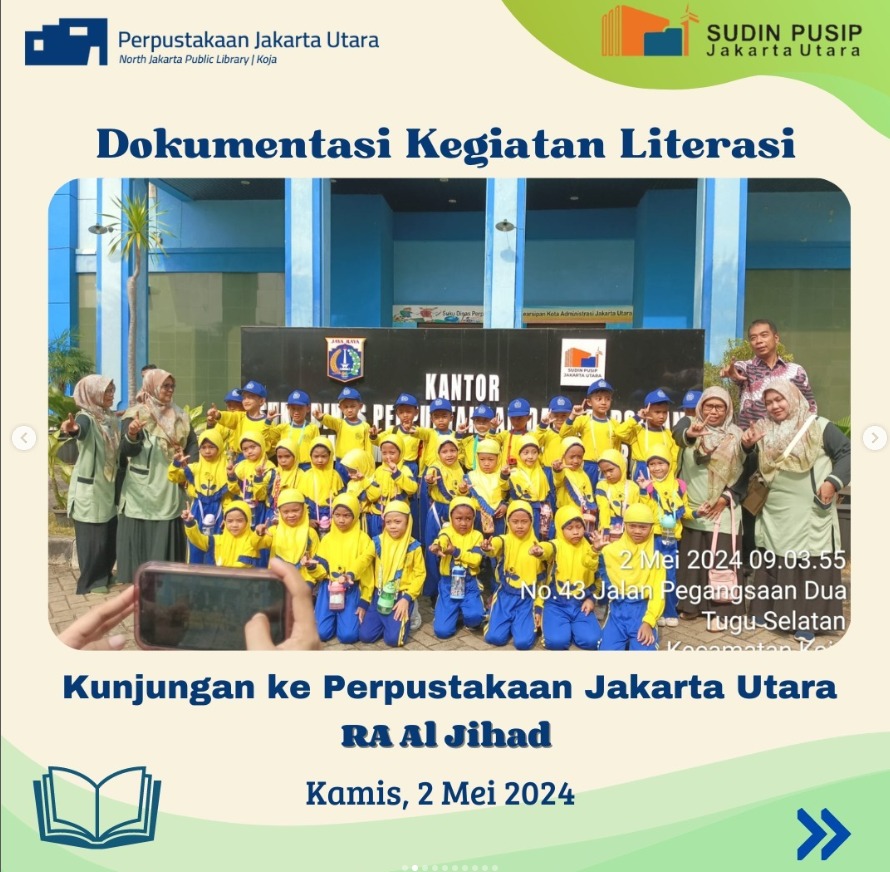 Wisata Literasi Bersama RA Al Jihad